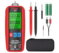 BSIDE Multímetro Digital Inteligente Automático Tester de Corriente Eléctrica LCD Grande Polimetro con Medidor de Temperatura NCV VFD Probador de Voltaje Resistencia Capacidad Frecuencia Continuidad