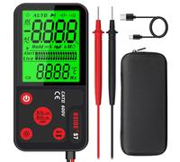 BSIDE S7 Multímetro Digital Inteligente Recargable Tester Totalmente Automático Ultra Delgado Gran LCD 6000 Cuentas Probador de Voltaje Resistencia Continuidad Frecuencia Detector de Tensión