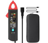 BSIDE UP1 Sonda de Corriente para Osciloscopio AC DC 10mA - 100A, 20kHz, Sonda de Pinza Amperimétrica Recargable con Conector BNC y Estuche