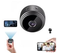 BSLVWG Mini Cámara espía, Mini WiFi de Alta definición 1080p cámara espía Oculta, con visión Nocturna y Detector, Cámara de vigilancia, Seguridad Infantil, inalámbrica, Oculta, nterior/Exterior