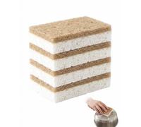 BTACGWP Estropajo Cocina Pack 4 Unidades | Esponja de Celulosa 17x7x2cm | Absorción Ultra Rápida y Libre de Pelusas | Perfecto para Vasijas, Sartenes Antiadherentes y Fregadero
