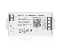 BTF-LIGHTING C02W CCT Colour Temperature 2.4GHz WiFi Controlador LED | Doble blanco 2700K-6500K APP Grupo Control Compatible con Alexa Google Home Trabajo con WR02RF Remote Panel
