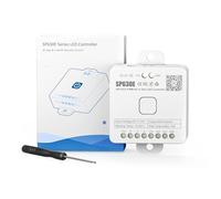 BTF-LIGHTING SP630E 12 en 1 2.4Ghz Bluetooth LED Controlador | Compatible con WS2812B SK6812 WS2811 COB CCT RGB/RGBW Tira de LED con 2.4G Touch Panel/2.4G RF Control Remoto/APP Modo Música