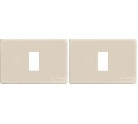 BTicino 503/1/R/F, Placa 1 módulo, Marfil, 1 ud (Paquete de 2)
