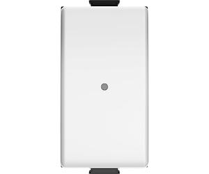 Bticino AM4003C - Interruptor desviador conectado Matix Smart, para encender y apagar las luces configurable desde la aplicación Home + Control, tensión 100-240 Vac; 250 W; 125 VA, 1 plaza, blanco,