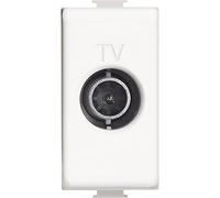 Bticino am5202p14 Matix Toma TV trabilla, 14 dB, Blanco, 1 m