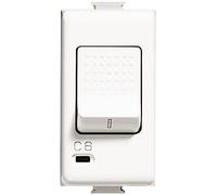 Bticino am5210s Matix Interruptor automático Bipolar con un Polo protetto 10 A 230 V, Poder técnica de 1500 a 230 V, Blanco