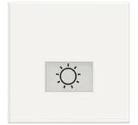Bticino axolute - Tecla luminoso 2 módulos lámpara axolute blanco