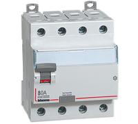 BTicino G744AC80 Interruptor Diferencial Salvavidas 4P Tipo AC In= 80A