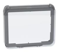 BTICINO IDROGO Soluciones de instalación 3 módulos Transparente S28403CF Tapa IP55 3 módulos