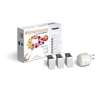 Bticino Kit de luces conectadas Matix Smart SAM3601KIT con 1 puerta de enlace enchufable S36GWDC y 3 desviadores conectados AM4003C para encender y apagar las luces con el smartphone o con Alexa, Siri