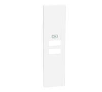 Bticino Living Now Cover Cargador 2USB, 1 Lugar, Blanco