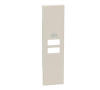 Bticino Living Now Cover Cargador 2USB, 1 Plaza, Arena
