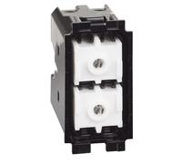 Bticino Living Now doble pulsador 1 módulo 1P NO + 1P NO - K4036