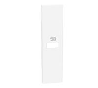 Bticino Living Now - Funda Cargador 1 USB, 1 Plaza, Blanco