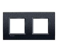Bticino Livinglight Lna4802M2Ar - Ll-Placa 2X2M Antracita