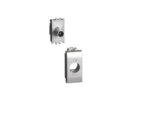 Bticino Livinglight toma coaxial directa gris tech - NT4202DN