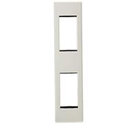 Bticino - lnd4812bi placa perfil lb 2 modulos livinglight Ref. 6572510216