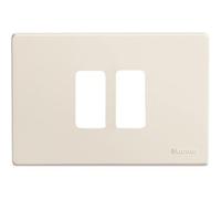 Bticino Magic 500/23/R - Mg-Placa 2M Cent Resina