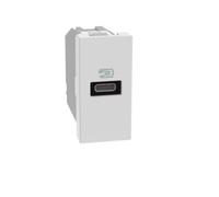 Bticino MatixGo Cargador Usb Tipo C 1 módulo blanco - JW4192C