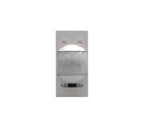 BTICINO MatixGO - Mando de iluminación optimizado para luz LED, 1 módulo, color blanco, JW4431, interruptor con sensor de movimiento de rayos infrarrojos pasivos
