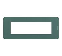 BTICINO MatixGO - Placa de tecnopolímero Agave JA4807TA - Placa MatixGO de 7 módulos