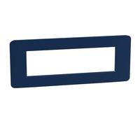 BTICINO MatixGO - Placa de tecnopolímero Blue JA4807TB Placa MatixGO 7 módulos