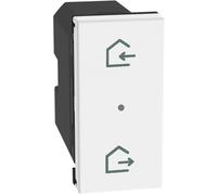BTICINO MatixGO Smart Home Mando inteligente 1 módulo Blanco JW4570CWI Control escenario Entra&Salir inalámbrico