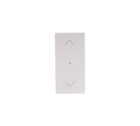 BTICINO MatixGO Smart Home - Mando para gestión de persianas o persianas motorizadas, 1 módulo, color blanco, JW4027C - Mando de persiana conectado