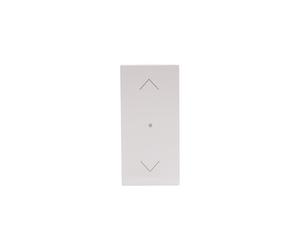BTICINO MatixGO Smart Home - Mando para gestión de persianas o persianas motorizadas, 1 módulo, color blanco, JW4027C - Mando de persiana conectado