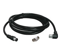 Bticino s2150 N Cable de extensión TV, 1 Enchufe Recta Ed 1 Enchufe a escuadra, Longitud 1.5 m, Negro