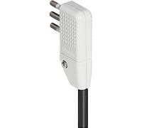 Bticino s2467ta adaptador de enchufe eléctrico blanco