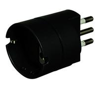 Bticino s3623ge adaptador de enchufe eléctrico antracita