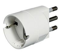 Bticino s3624d adaptador de enchufe eléctrico blanco