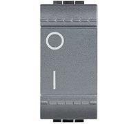Bticino sl4002nf livinglight Interruptor Bipolar Iluminado N, Antracita