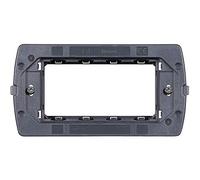 Bticino SLN4704CF - Soporte Livinglight Air con 4 módulos, Antracita