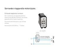 Bticino Interruptor para persianas conectado K4027C serie Living Now con Netatmo