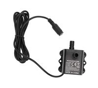 BTOSEP Bomba de agua sumergible eficiente, sin microescobillas, DC 12 V, 10 W, 0-400 L/h, para fuente de acuario, IP68 resistente al agua