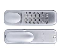 BTOSEP Cerradura de combinación mecánica, impermeable, antirrobo, cerradura inteligente con contraseña para puerta de oficina en casa, 142 x 42 x 40 mm, aleación de zinc