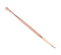 BTOSEP Ear Pick Extracción de Cerumen de Doble Cabezal de Acero | Diseño ergonómico, Acabado brillante, Alivia la picazón, Ideal para cera compactada, Pala en espiral de 360°
