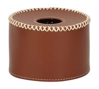 BTOSEP Funda protectora para depósito de gas de piel sintética para depósito de combustible, bolsa de almacenamiento para acampar al aire libre, marrón oscuro, Informal