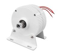BTOSEP Generador de viento magnético permanente de 3 fases, generador eléctrico eficiente para aplicaciones domésticas e industriales, cobre puro (400 W 48 V)