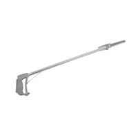 BTOSEP Pinzas de cangrejo de acero inoxidable, 76,2 cm, portátil, multifuncional, pinzas largas para pescado para amantes de los mariscos, actividades al aire libre (clip recto)