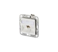 Btr netcom 1309111102-e toma de corriente rj-45 plata, blanco