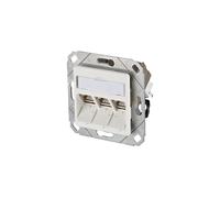 Btr netcom 130b12d31102-e toma de corriente rj-45 blanco