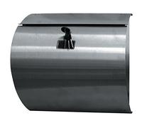 BTV - Buzón de Pared Modelo Góndola INOX - Acero inoxidable mate - Cerradura de seguridad Grado I