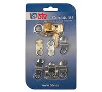 BTV Cerradura buzón M35223 Kit-2 Oro