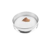 BTYQKZVPM Tamiz de Acero Inoxidable para Pruebas, Tamiz de Prueba de Acero Inoxidable Plateado con Mallas de 15 a 40 cm de diámetro for Cocina y Laboratorio.(Mesh 1mm)