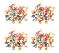 BUAGOUWZ 400pzs Aromaterapia Monedas de Incienso de Reflujo Lavanda Rosa Jazmin