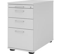 Buck fijo eurokraft pro, 1 cajón para utensilios, 2 cajones para material, 1 archivador colgante